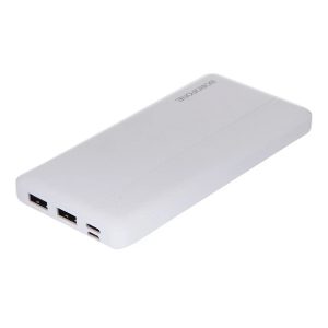 Внешний АКБ Borofone BJ24 10000mAh 2USB 2.1A Li-pol с LED-инд. (White)