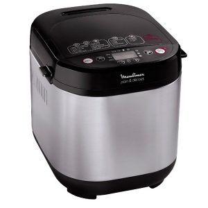 Хлебопечка Moulinex OW240E30 серебристый/черный