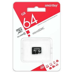 Карта памяти Smartbuy micro SDXC 64 Gb Class 10 (без адаптера) LE
