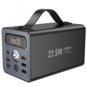 Внешний АКБ Hoco J138 60000mAh 3USB+2Type-C+1DC 3.0A PD20W (Black)